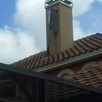 chimney before