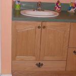 Oak clear finish