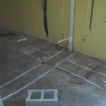 Basement bathroom