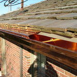 copper seamless gutters, copper gutter protection