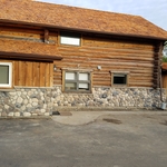Cabin river rock II