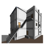 Commercial egress plans in house