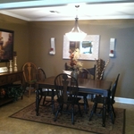 new dining area