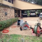 Video pipe inspection and Clearing drain line