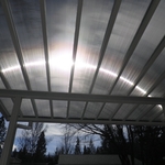 Polycarbonat patio cover
