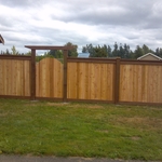 Large Trim On fence