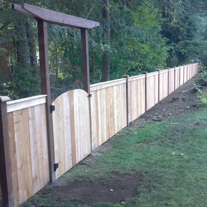 4' Tall fence