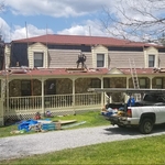 Roof progress