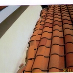 Tile roof that was leaking