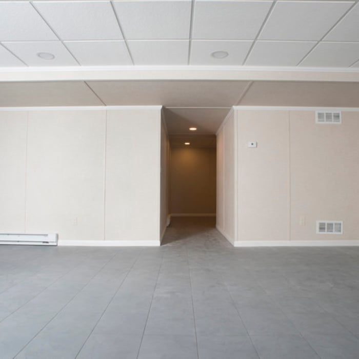 Finished basement
