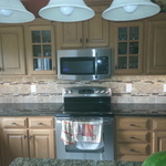 transitional style kitchen with great storage
