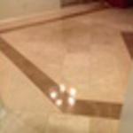 Travertine AFTER hone and polish