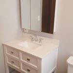 Bathroom remodel for accessibility