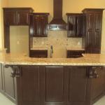 Traditional Kitchen - Tan Arch Tan Granite Counter Top