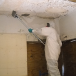 Lead Paint Removal In An Old Railway Stop