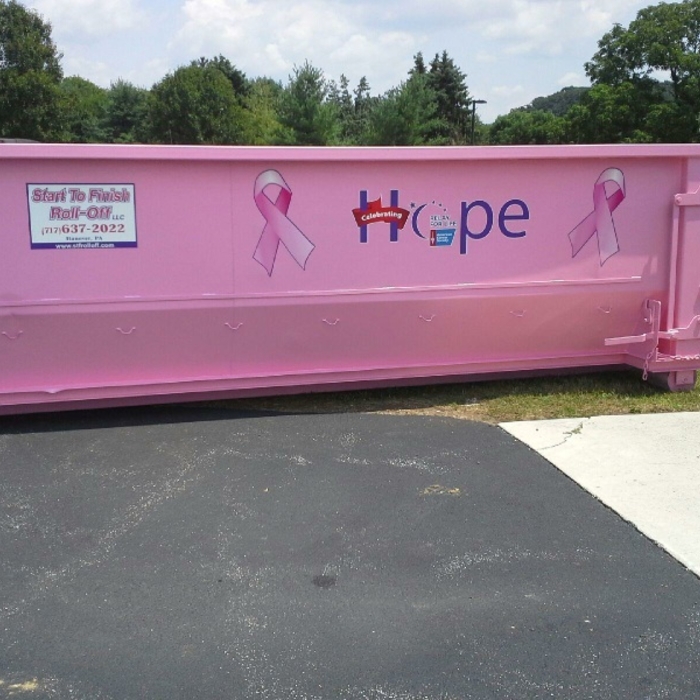 Pink Dumpster