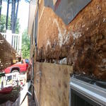 Damage from inproper deck attachment