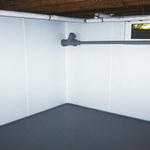 A clean, healthy basement