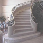 Stairwell wall caps