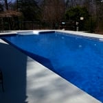 Our First Pool Deck