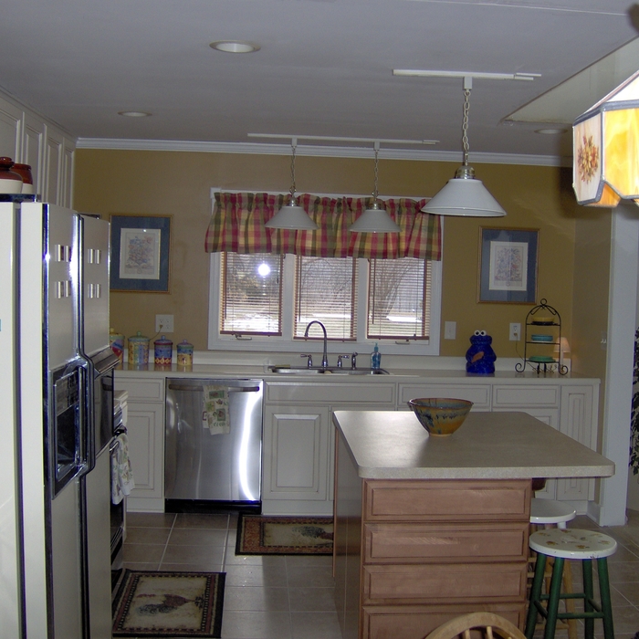 Photo of finished kitchen remodel