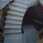 Radius stairs
