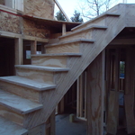 Radius stairs