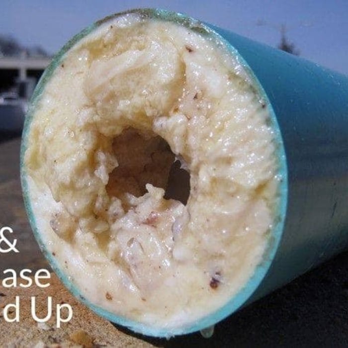 Fat and oil build up