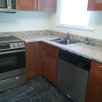 Completely cleaned kitchen