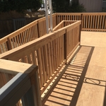 installed new trex deck