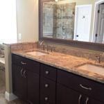 Custom 60" Vanity and Granite Countertop