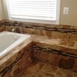 Whirlpool Tub and Adjacent Bench