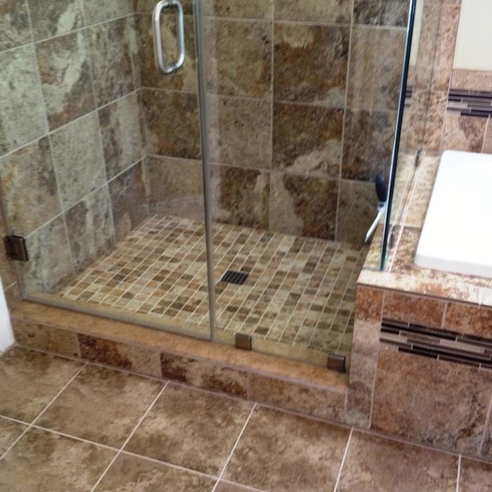 Tub to Shower Transition