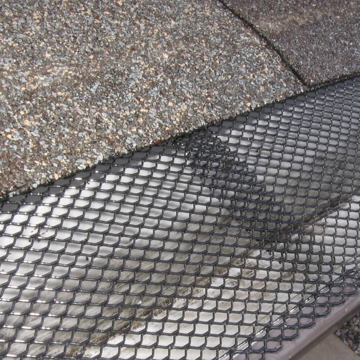 Gutter Guard Powdercoated Steel