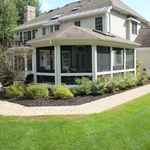 Screened in porch