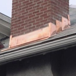 Copper Chimney Flashing