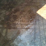 Old Granite Stamp With Saw Cuts