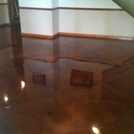 Stained Concrete Floor
