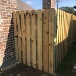 wood fence