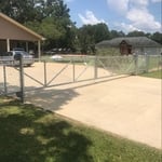 chain link slide gate