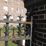 Wrought Iron Fence Before