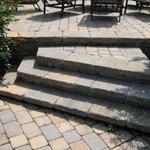 Paver Steps and Patio