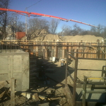 new basement 14' tall wals