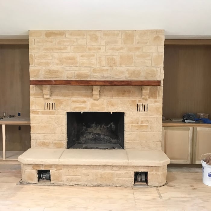 Maine fireplace