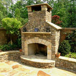 Outdoor Fireplace