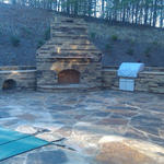 Outdoor Fireplace