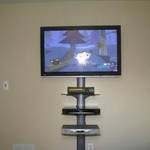 Flat Panel with Shelf