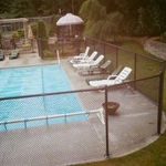 Black Chain Link Fence