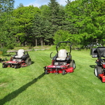 Cleaning mowers
