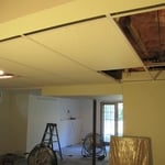 Basement Cielings (Before)